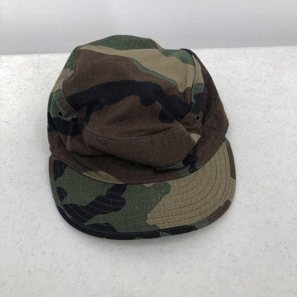 Army Other - Army Issue Combat Cap BDU Camouflage Green Size 7
